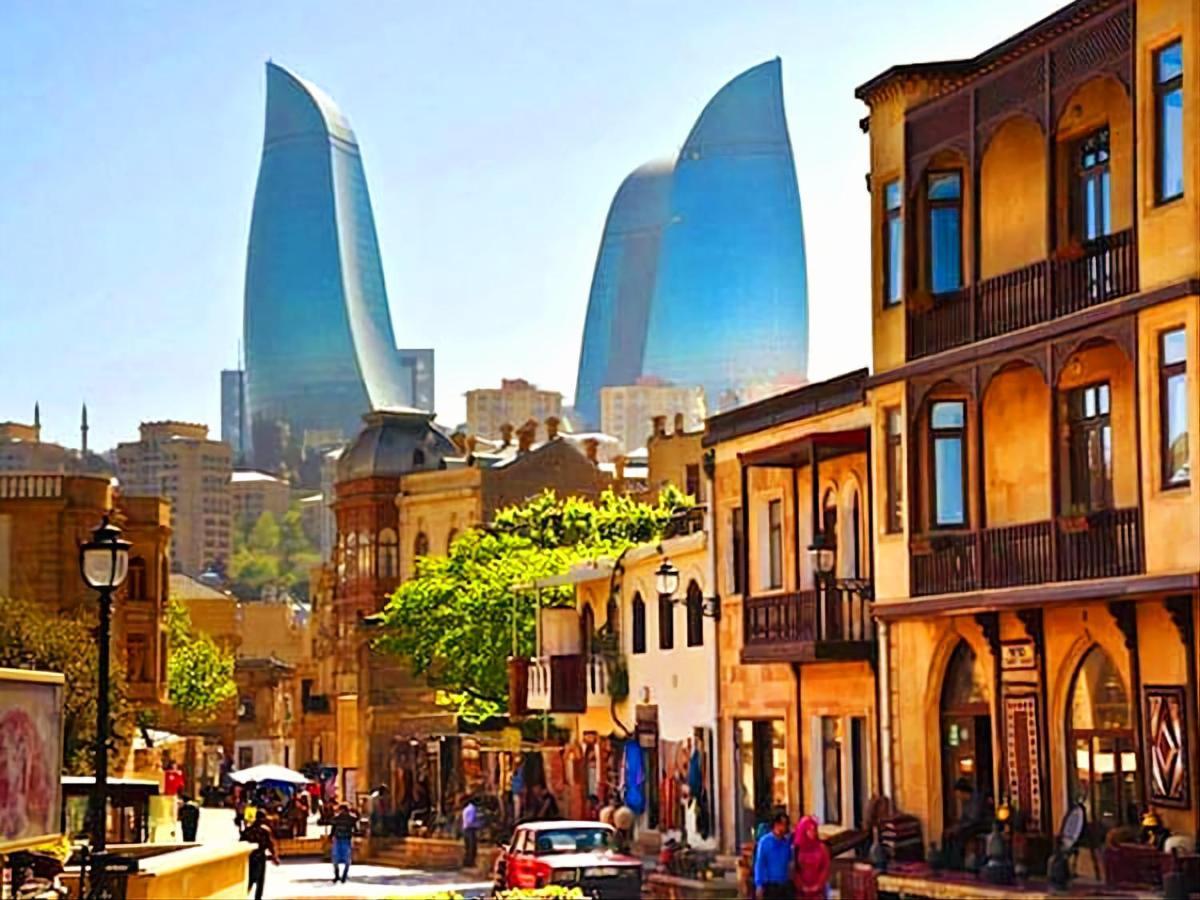 Econom Maxim Hotel Baku Exteriér fotografie